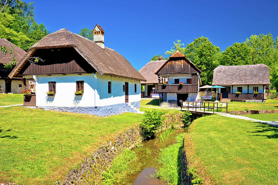 Kumrovec picturesque village in Zagorje region of Croatia #3 Photograph by Brch Photography