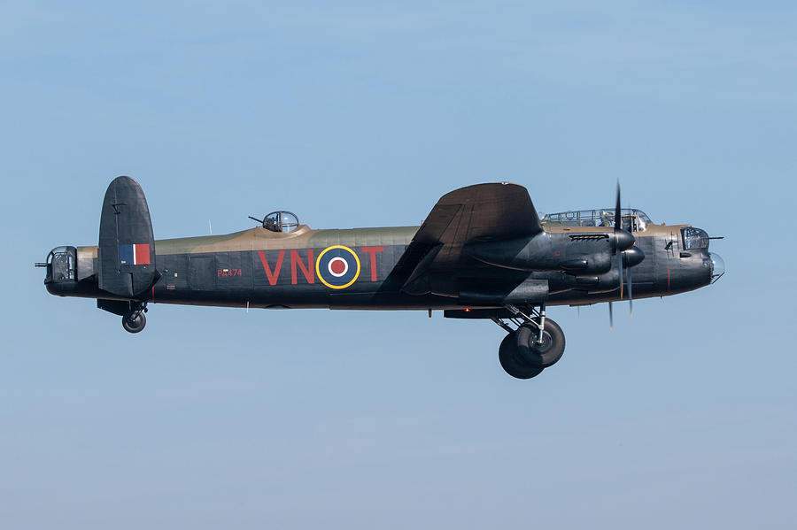 Avro Digital Art - Lancaster Bomber #3 by Airpower Art