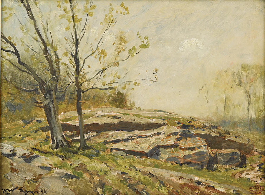 Landscape #4 Painting by Henry Ward Ranger