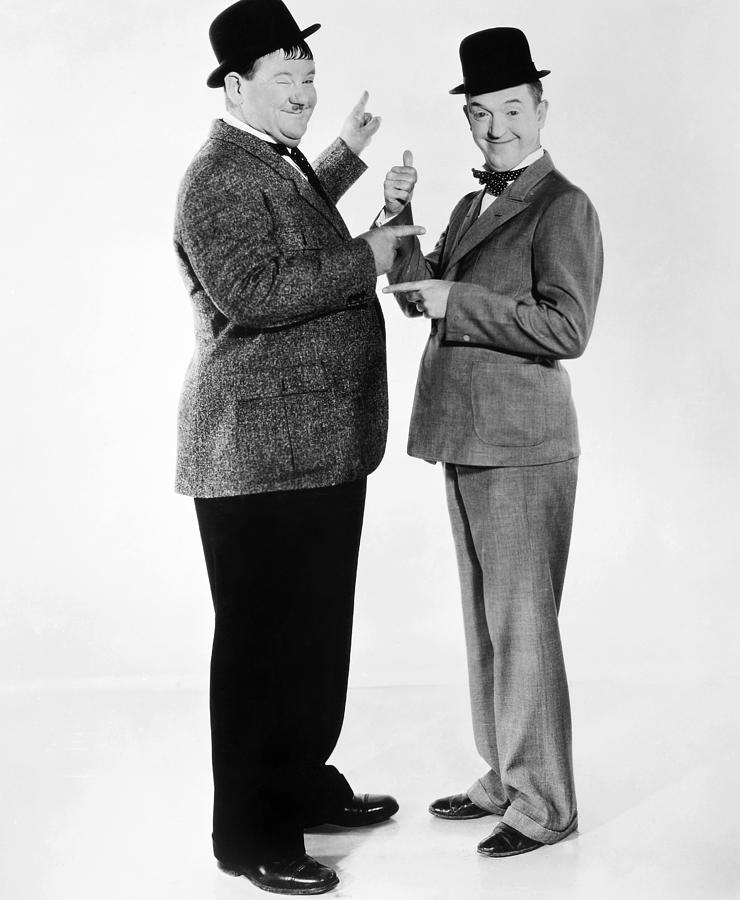 Laurel And Hardy #3 Photograph by Granger
