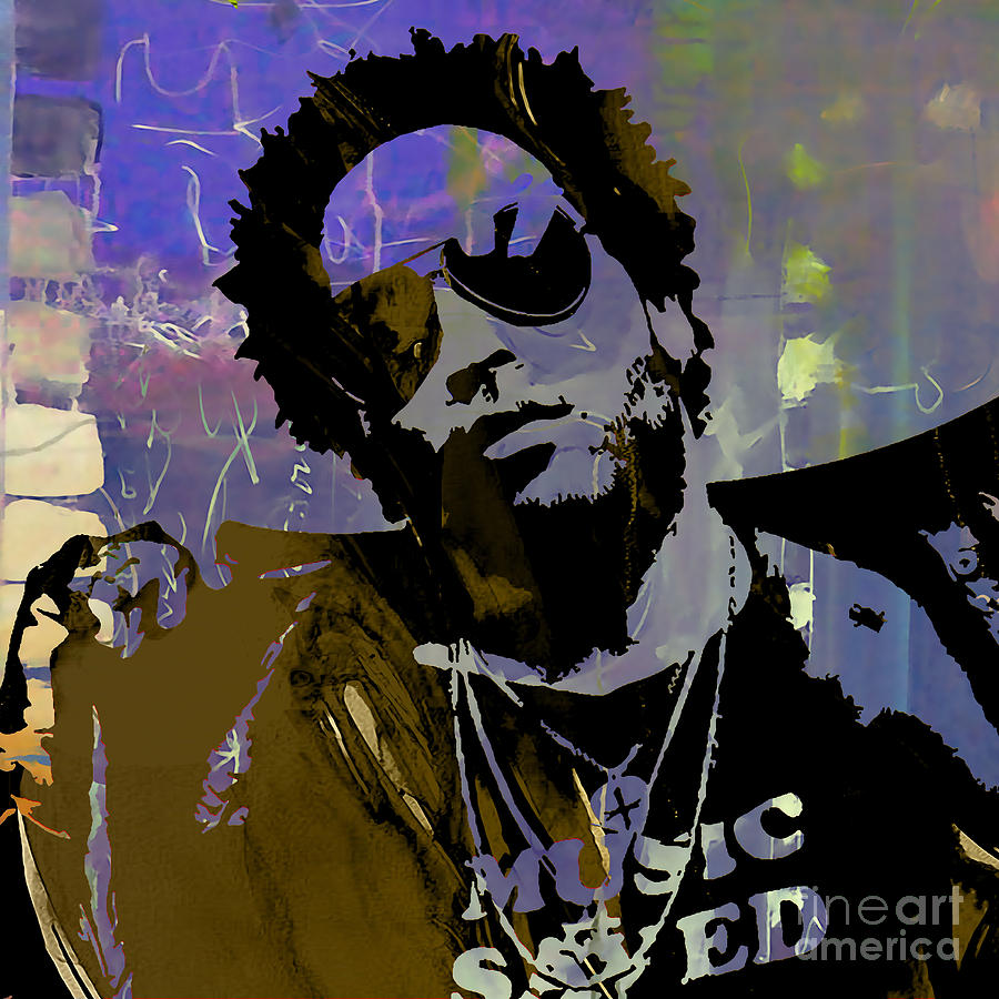 Lenny Kravitz Collection #3 Mixed Media by Marvin Blaine