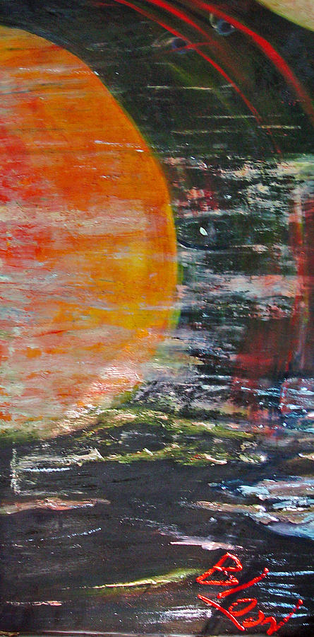 Let There Be Light #3 Painting by Peggy  Blood