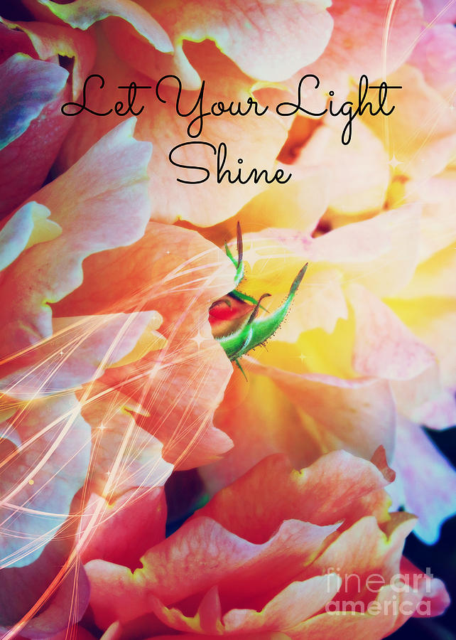Let Your Light Shine #1 Photograph by Carol Groenen