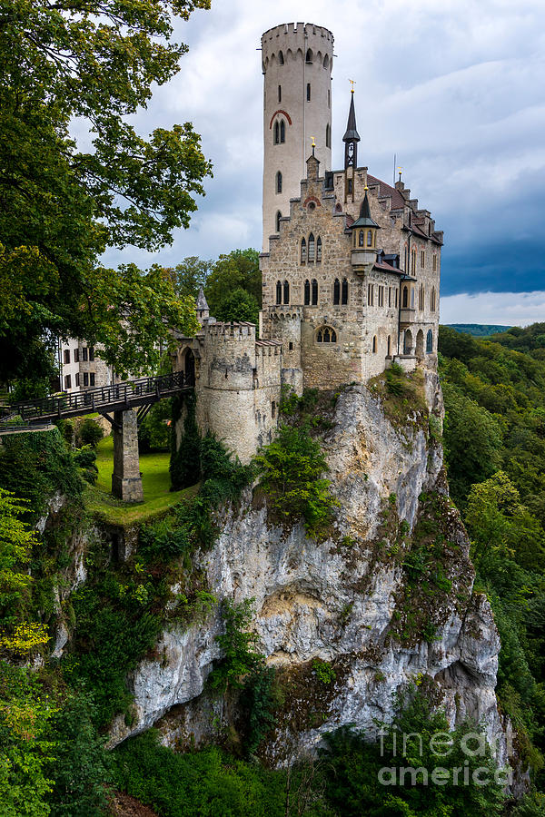 Lichtenstein Castle - Baden-Wurttemberg - Germany Photograph by Gary Whitton