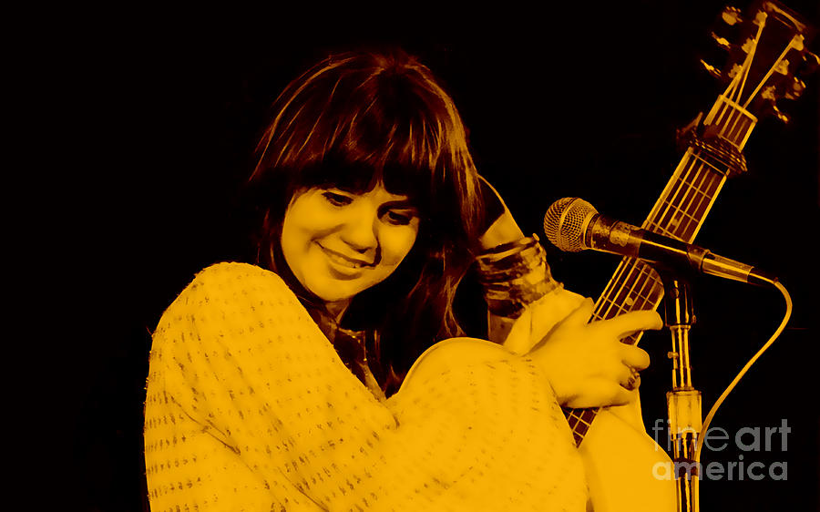 Music Mixed Media - Linda Ronstadt Collection #3 by Marvin Blaine