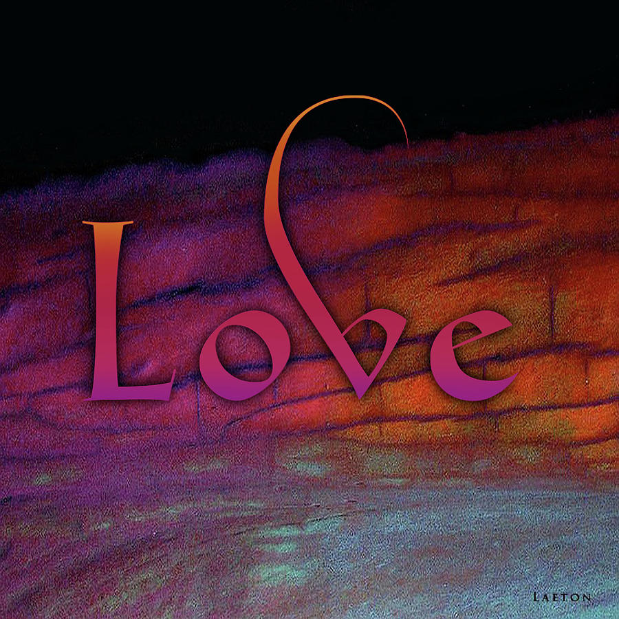 Love #3 Digital Art by Richard Laeton