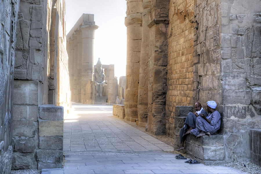 Luxor Temple Photograph - Luxor Temple - Egypt #3 by Joana Kruse