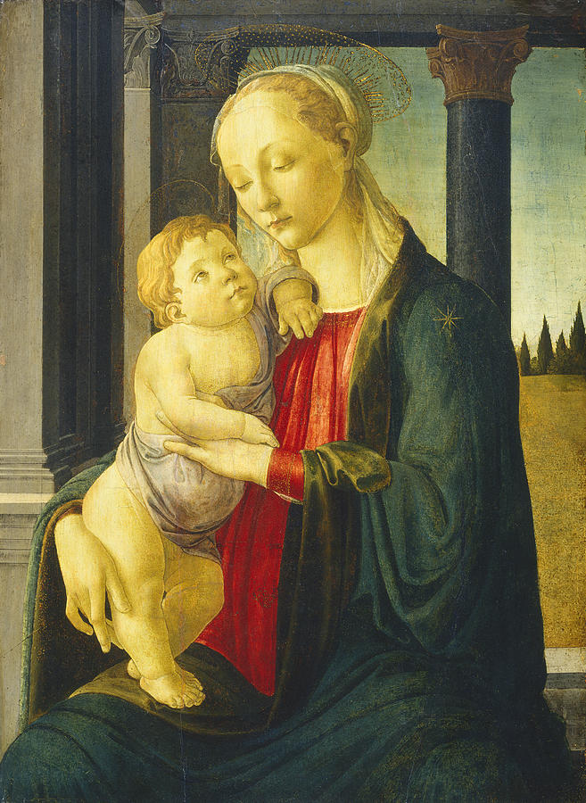 Madonna And Child #3 Painting by Sandro Botticelli