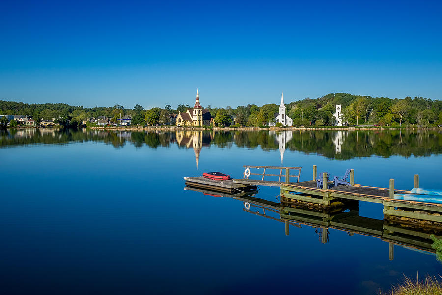 Mahone Bay #3 Photograph by Mark Llewellyn