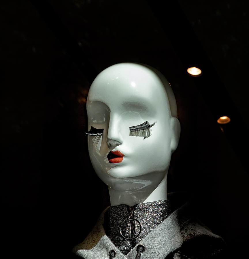 Mannequin Head #3 Photograph by Robert Ullmann