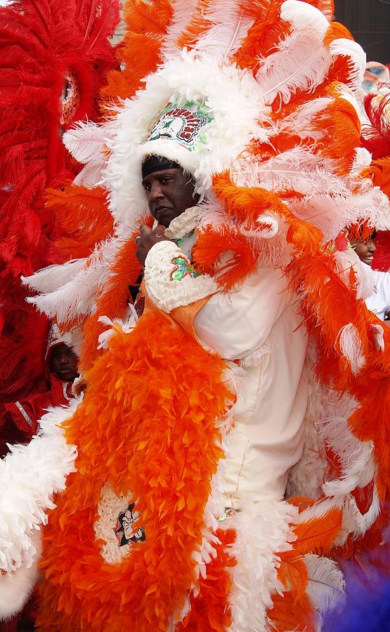 mardi gras indian art