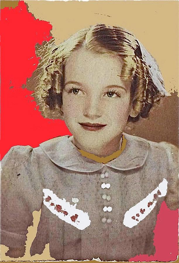 Marilyn Monroe As A Child C. 1936-2013 #1 Photograph by David Lee Guss