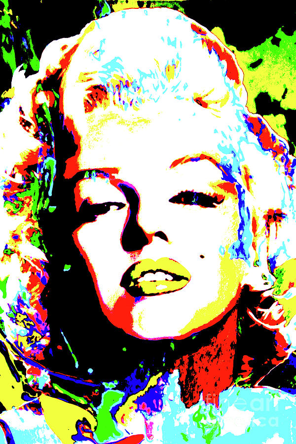 Marilyn Monroe Pop Art #1 Photograph by Doc Braham