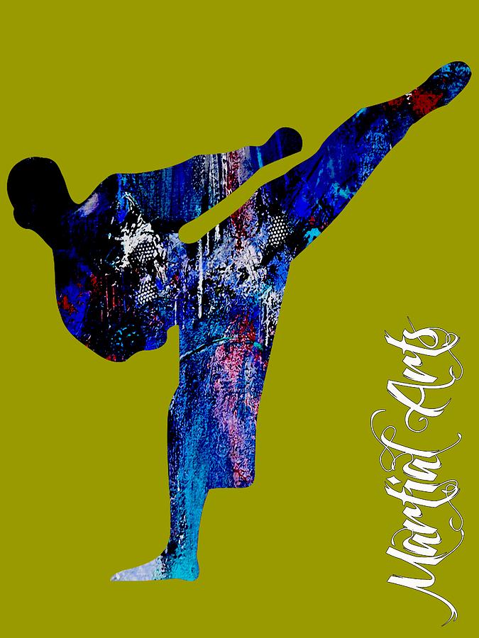 Martial Arts Collection #3 Mixed Media by Marvin Blaine