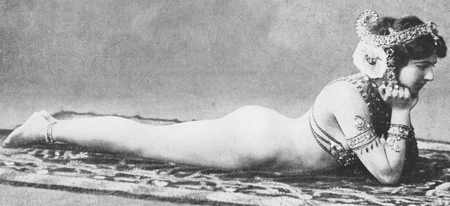 Mata Hari Photograph - Mata Hari by French School.