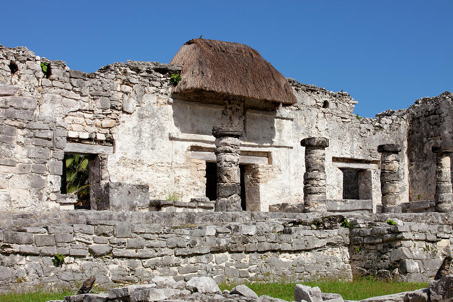 Mayan Temples at Tulum, Mexico #3 Photograph by Anthony Totah