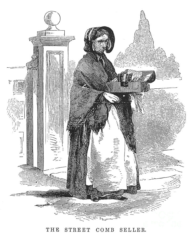Mayhew, London, 1861 #3 Drawing by Granger