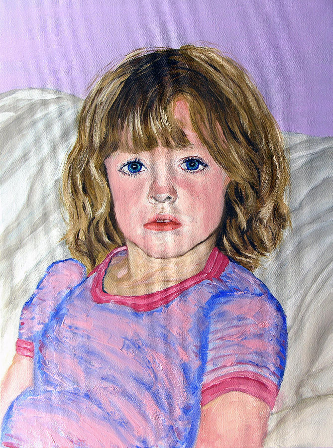 Megan  #3 Painting by Stan Hamilton