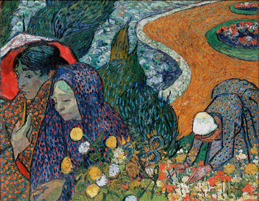 Memory Of The Garden At Etten #3 Painting by Vincent Van Gogh