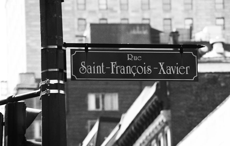 Montreal - Rue Saint Francois Xavier #3 Photograph by Frank Romeo