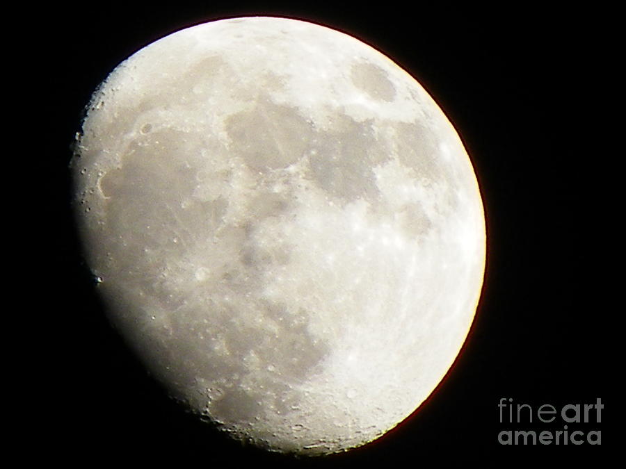 Moon #2 Photograph by Gerald Kloss