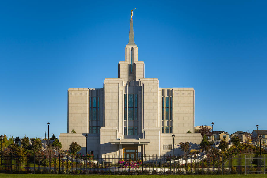 Mormon Temple Photograph by Brandon Smith - Fine Art America