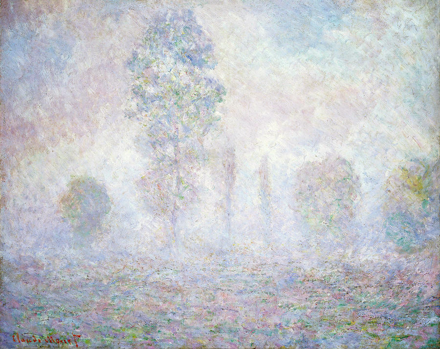 Morning Haze #3 Painting by Claude Monet