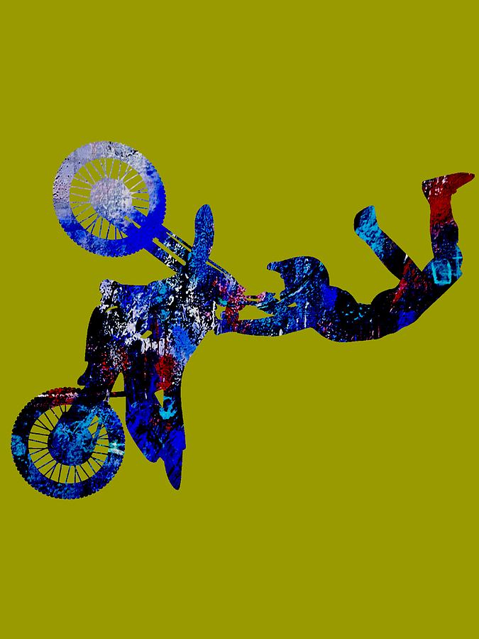 Motocross Collection #3 Mixed Media by Marvin Blaine