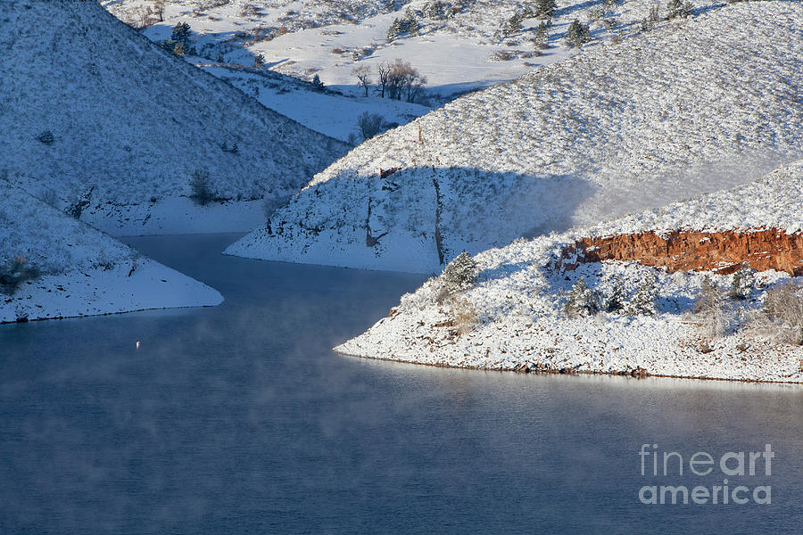 Mountain Lake In Winter #3 Photograph by Marek Uliasz