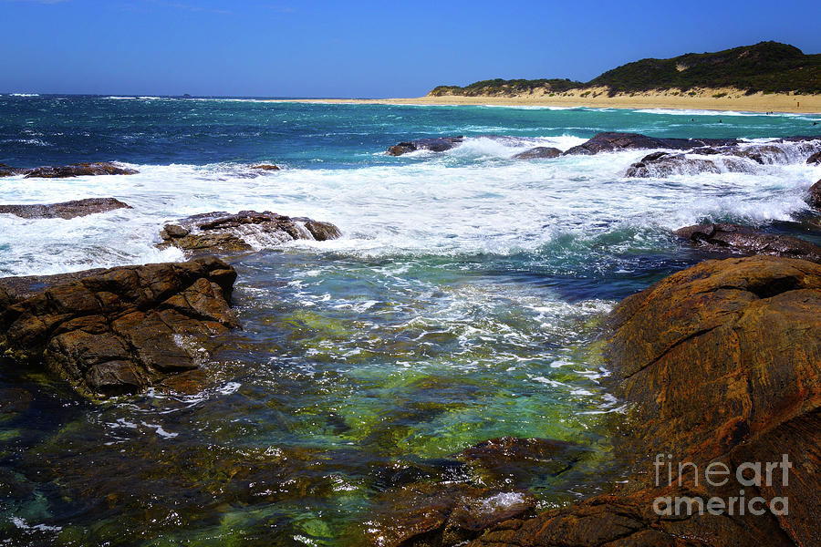 Mouth of Margaret River Beach II #3 Photograph by Cassandra Buckley