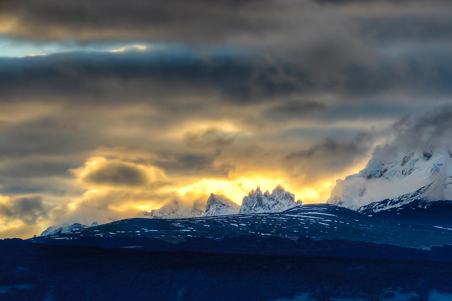 Mt. Fitzroy Sunrise #4 Photograph by Walt Sterneman