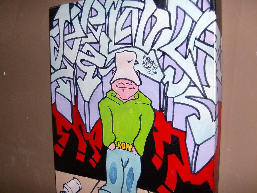 My Graffiti Painting by Scott King - Fine Art America