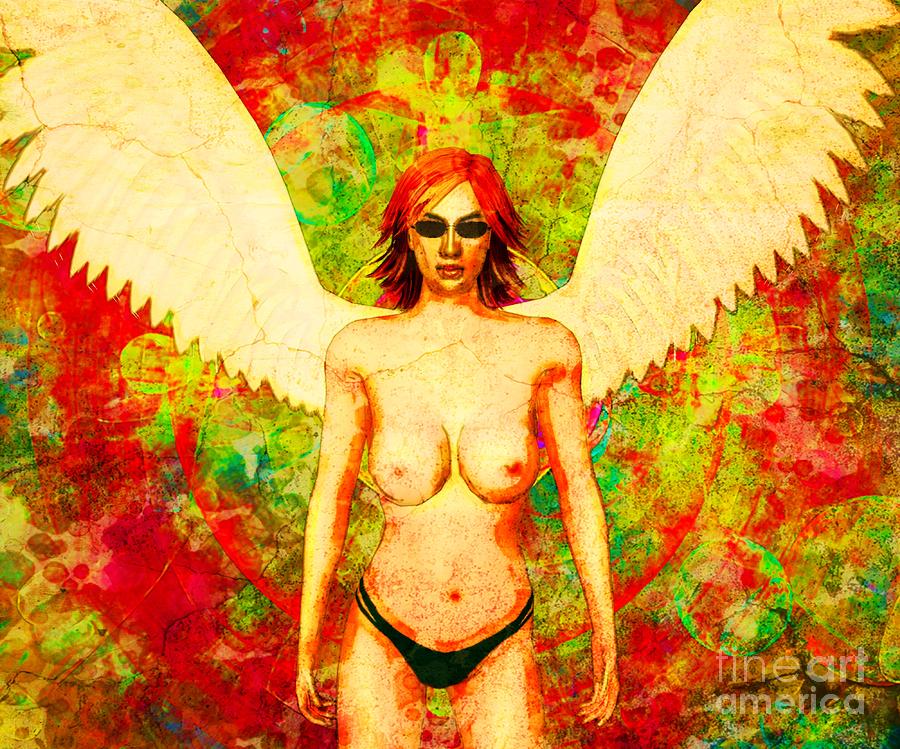 Naked Angels By Mb Digital Art