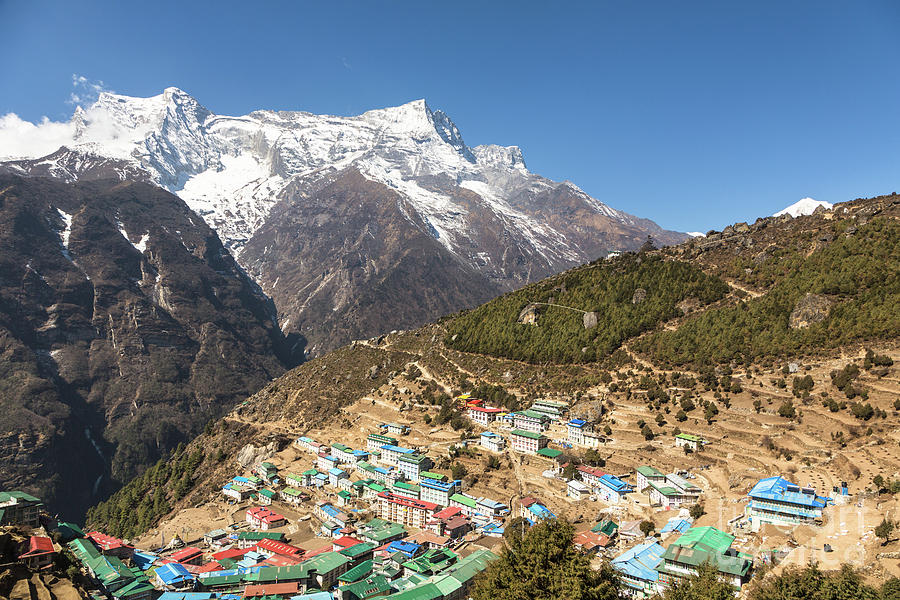 Namche Bazar in Nepal #3 Photograph by Didier Marti