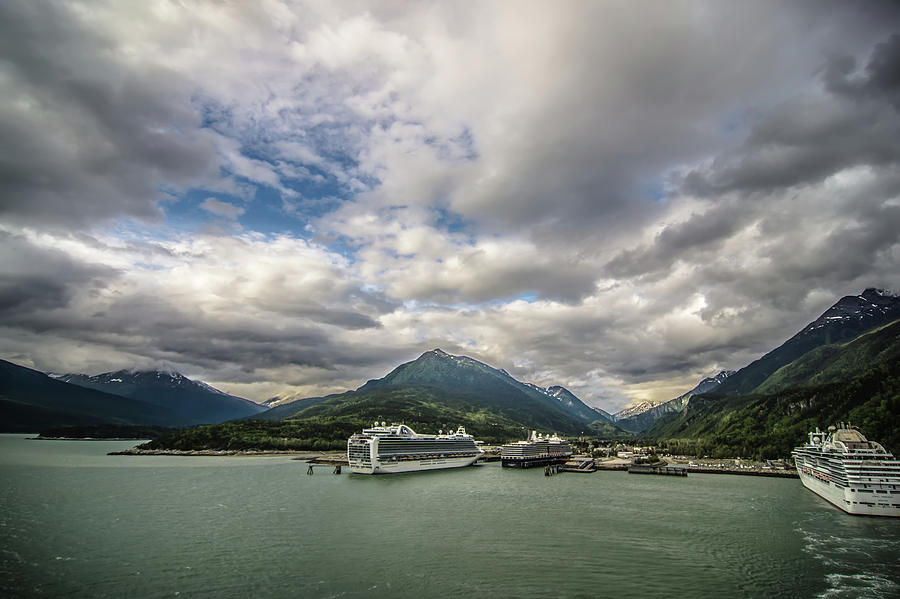 Nature And Mountains Around Skagway Alaska #3 Photograph by Alex Grichenko