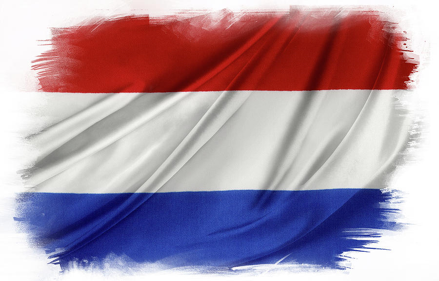 Netherlands flag #3 Photograph by Les Cunliffe