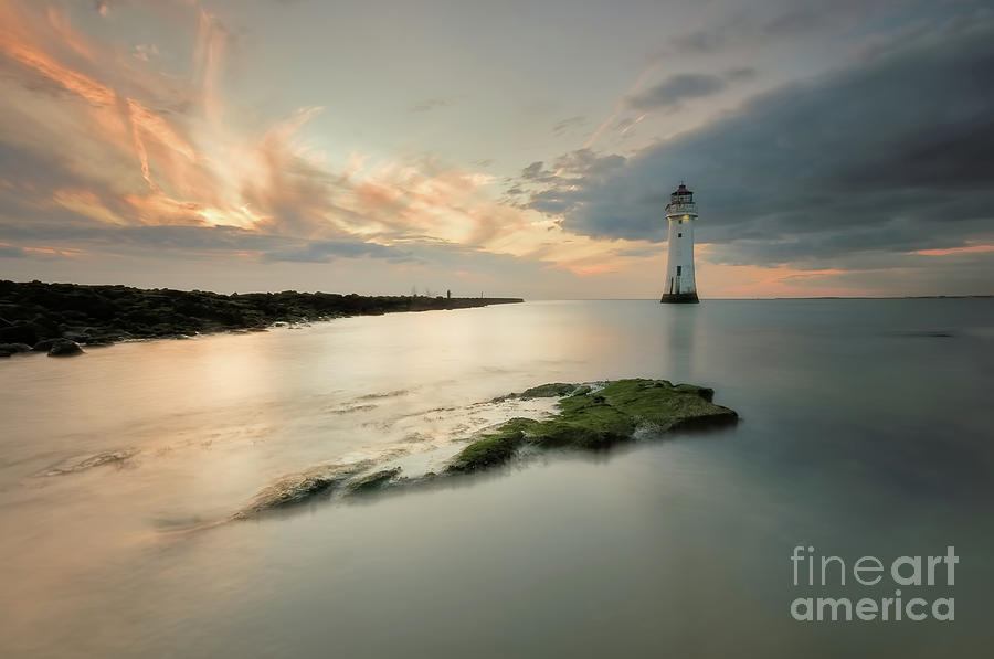 New Brighton lighthouse #3 Photograph by Mariusz Talarek