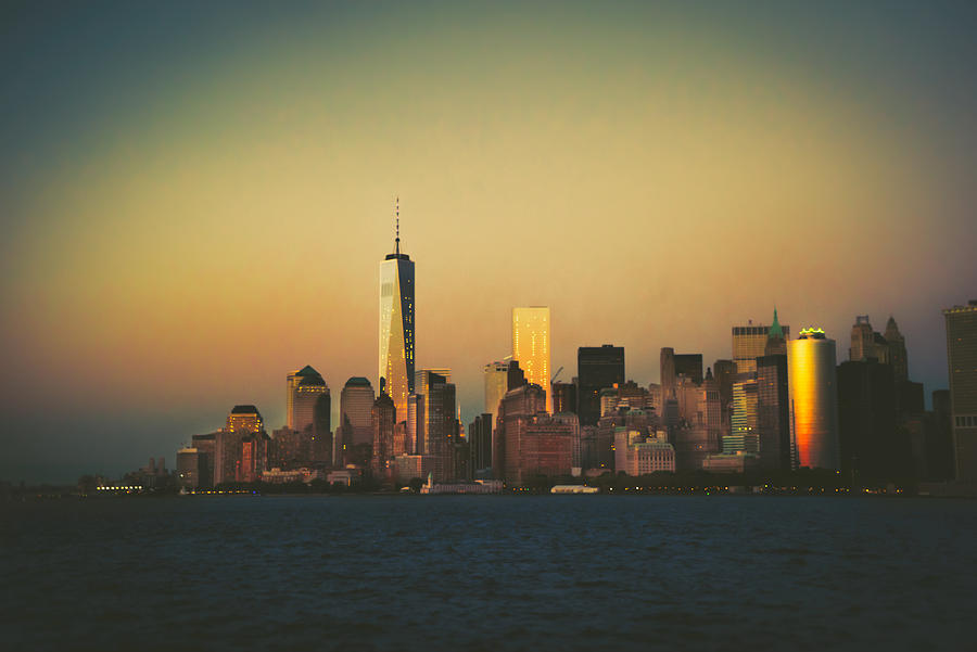 New York City Photograph - New York City Skyline #3 by Vivienne Gucwa