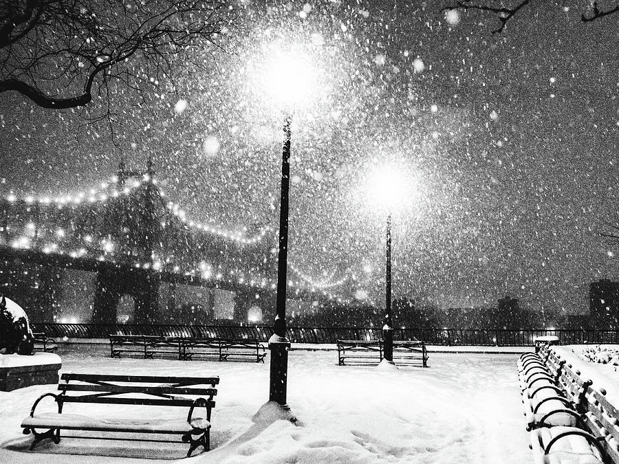 New York City Photograph - New York City Snow #3 by Vivienne Gucwa