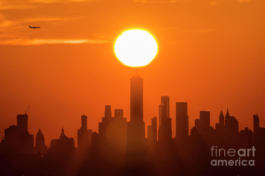 New York City Sunrise #3 Photograph by Zawhaus Photography