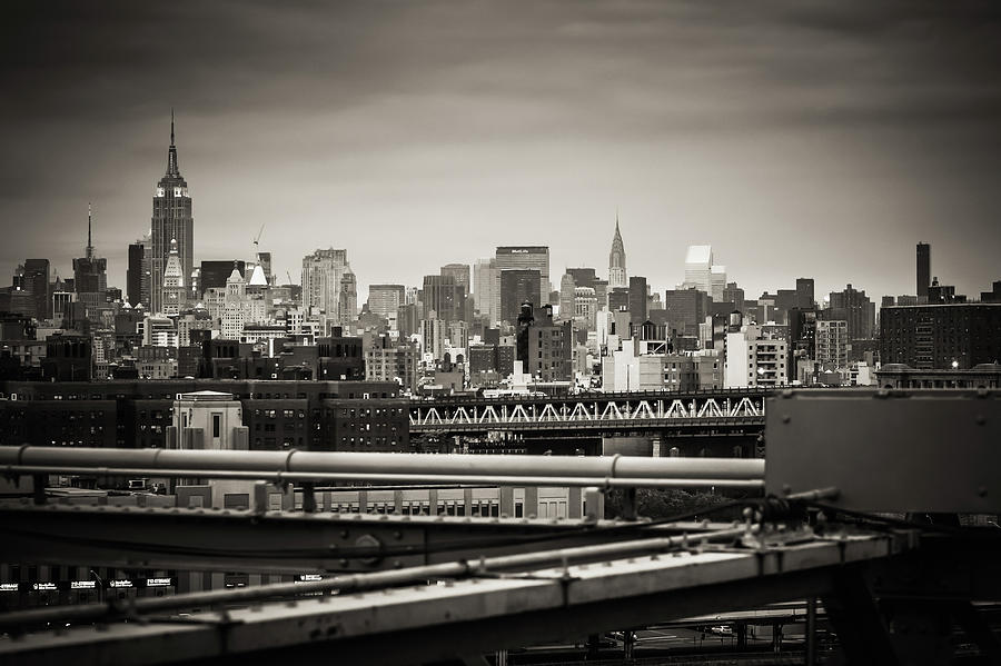 New York Skyline #3 Photograph by Alexander Voss