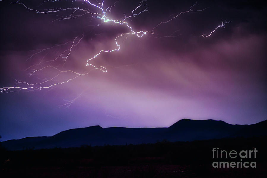 Night Lightning #5 Photograph by Mark Jackson