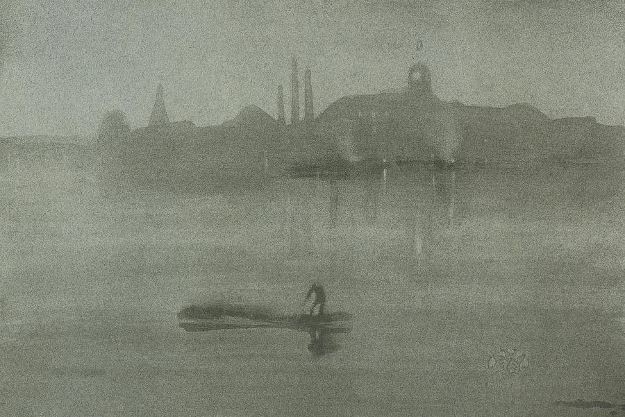 Nocturne Painting by James McNeill Whistler