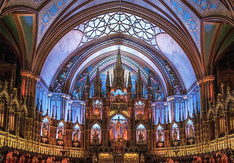 Notre Dame Basilica Photograph by Ginger Stein