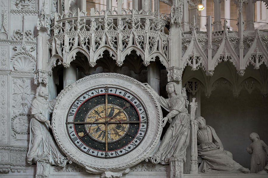 Notre Dame de Chartes Cathedral #3 Digital Art by Carol Ailles