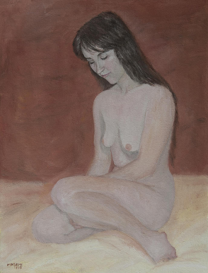 Nude Study #3 Painting by Masami Iida