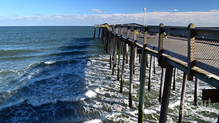 Ocean City Fishing Pier Photograph by Ben Schumin