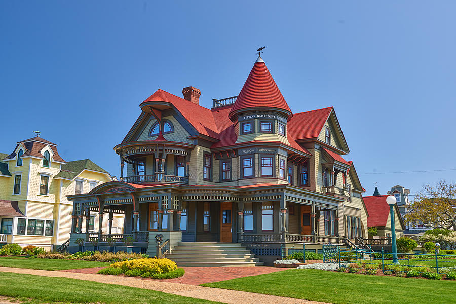 Ocean Park in Oak Bluffs Photograph by Walter Rowe