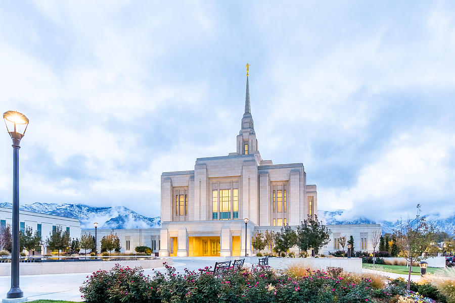 Ogden Utah LDS Temple #4 Photograph by Scott Law