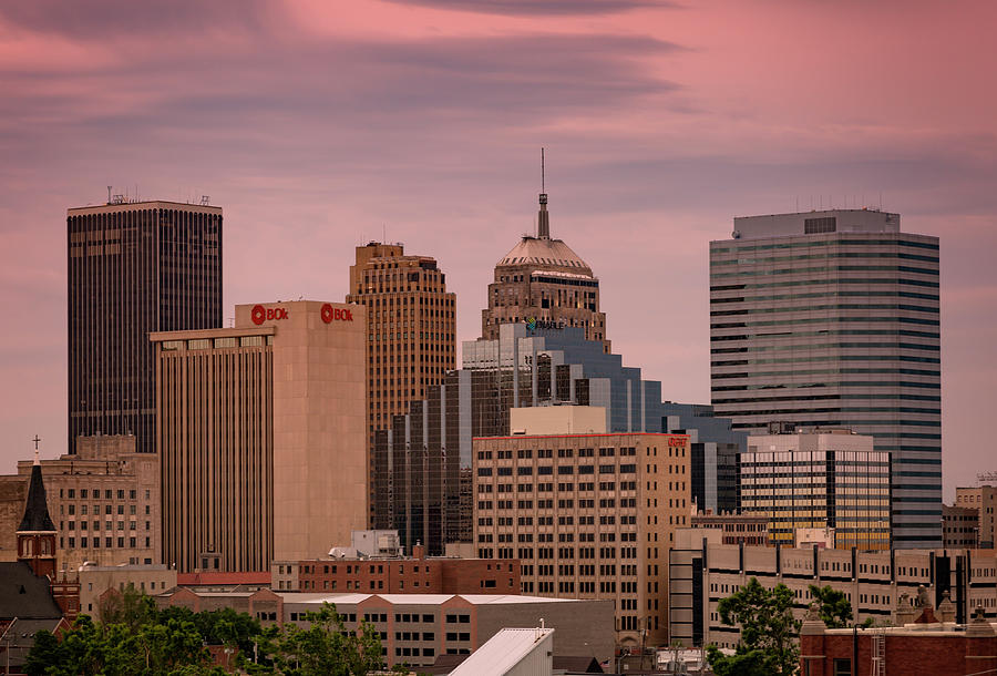 OKC Skyline II Photograph by Ricky Barnard - Pixels